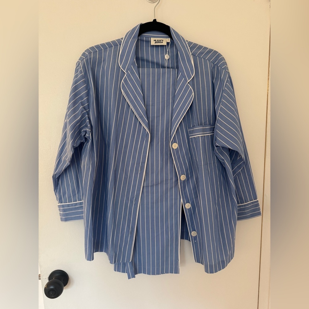 Sleepy Jones Cotton Pajamas Set